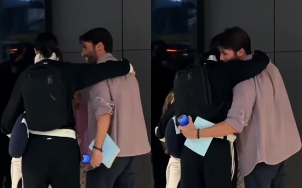 Ivete Sangalo e Daniel Cady no aeroporto