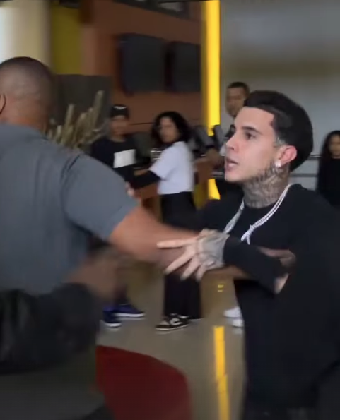 Influenciadora e funkeiro trocaram farpas em cinema de shopping por Reprodução | Instagram