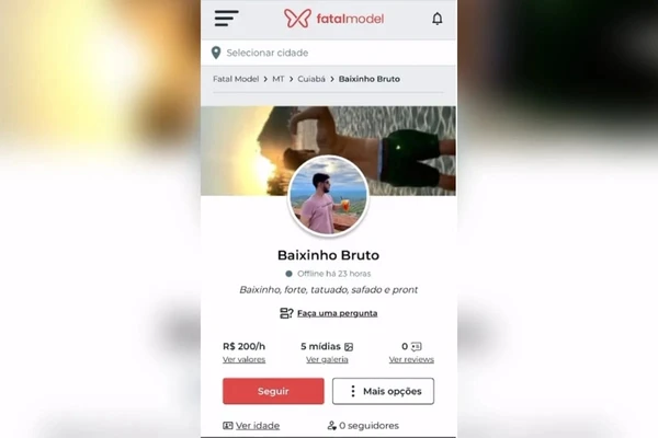 “Policial Novinho”: escrivão da PC é indiciado após postar foto em site de acompanhnetes com farda da corporação por Redes Sociais