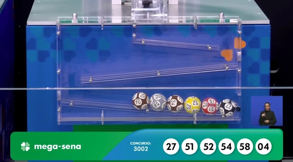 Resultado da Mega-Sena 3002 por Reprodução