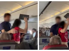 Imagem - Pastora mirim de 10 anos é contida por comissários de voo após pregar em avião
