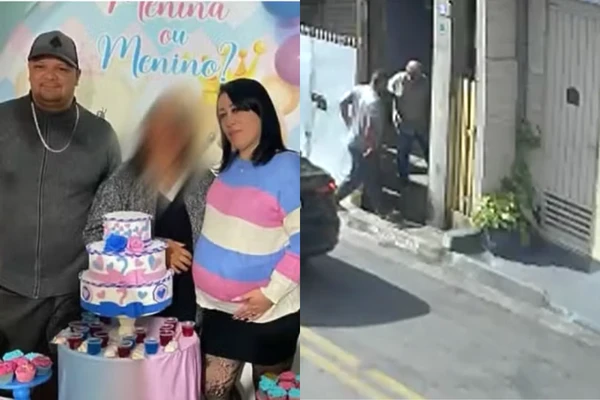 Crime foi flagrado por câmeras de segurança
