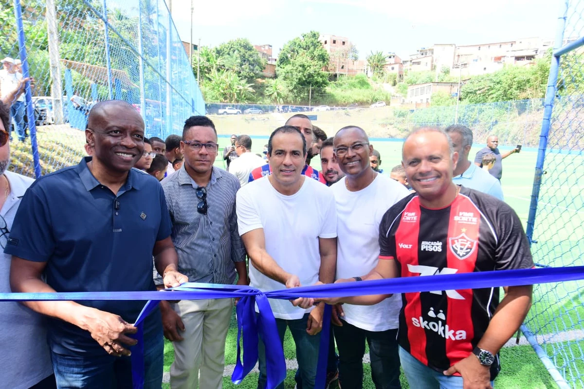 Nova arena esportiva inaugurada na capital baiana por Valter Pontes / Secom PMS