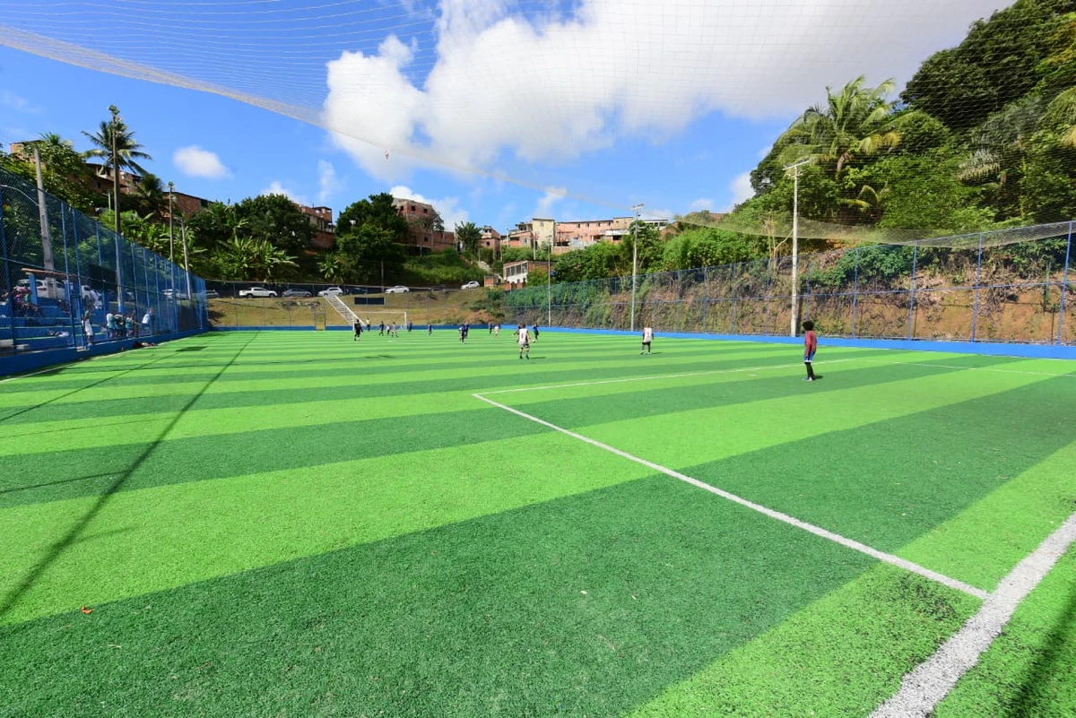 Nova arena esportiva inaugurada na capital baiana por Valter Pontes / Secom PMS