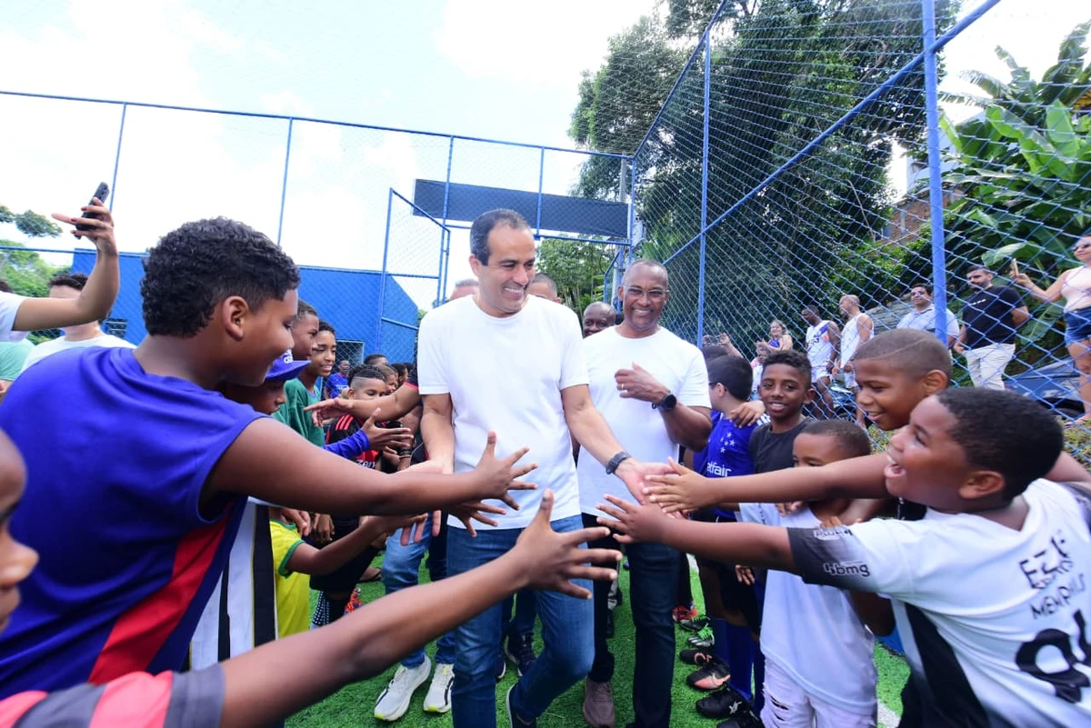 Nova arena esportiva inaugurada na capital baiana por Valter Pontes / Secom PMS