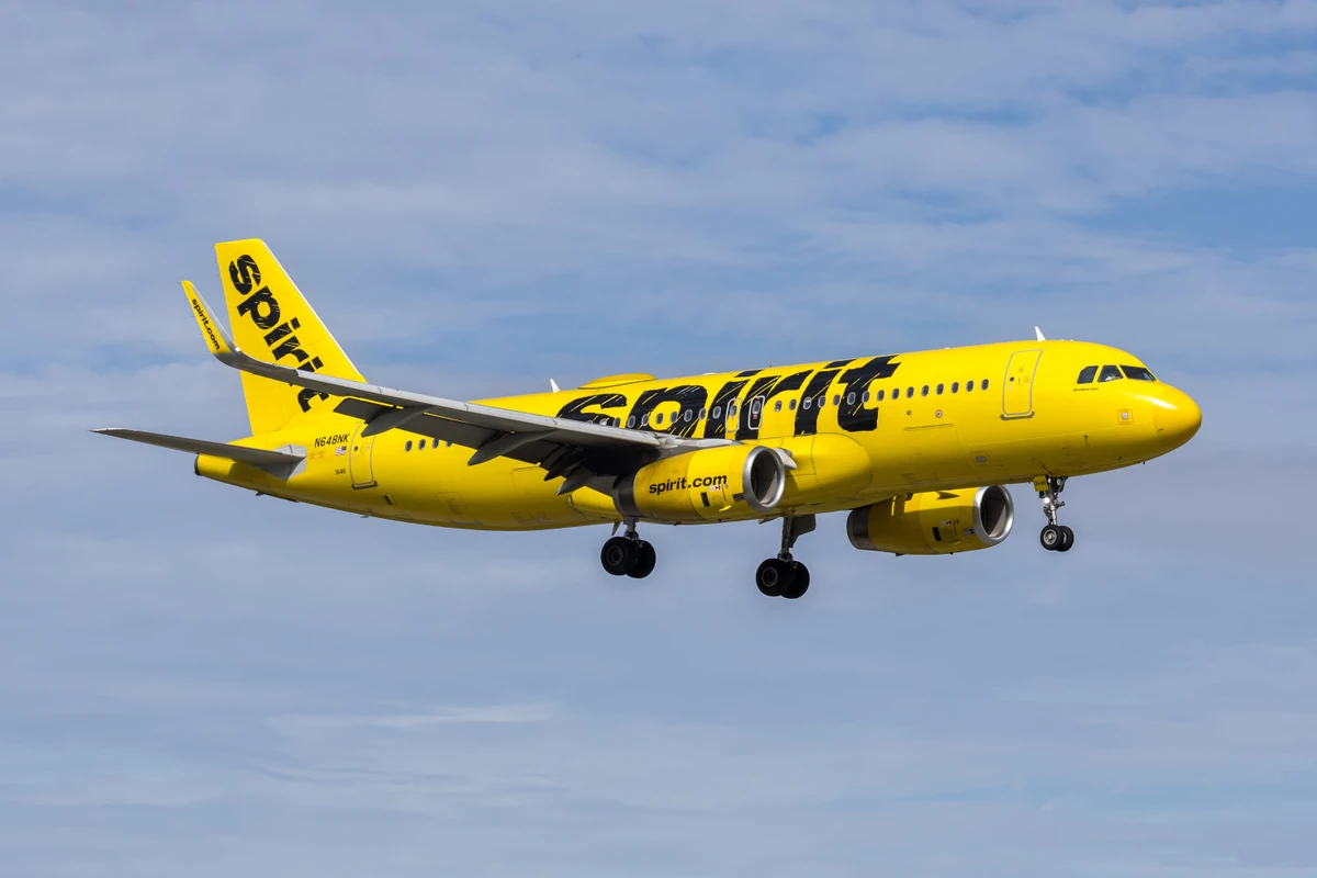 Spirit Airlines por Shutterstock