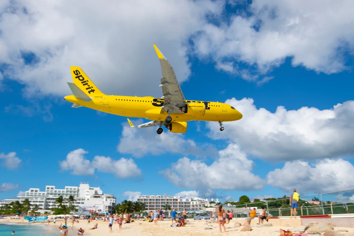 Spirit Airlines por Shutterstock