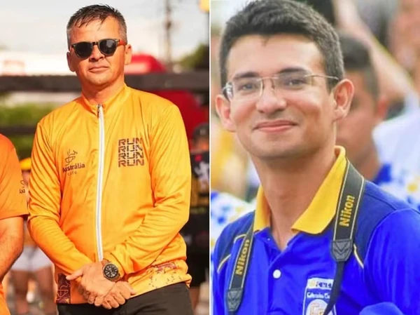 Washington Gonçalves e Antônio Felipe, vítimas de choque elétrico em corrida de rua em Guarabira, PB