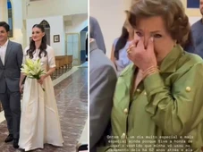 Imagem - Neta emociona ao se casar com vestido da avó após 62 anos e vídeo viraliza