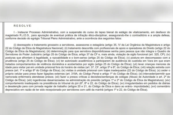Decisão saiu no Diário da Justiça por Reprodução