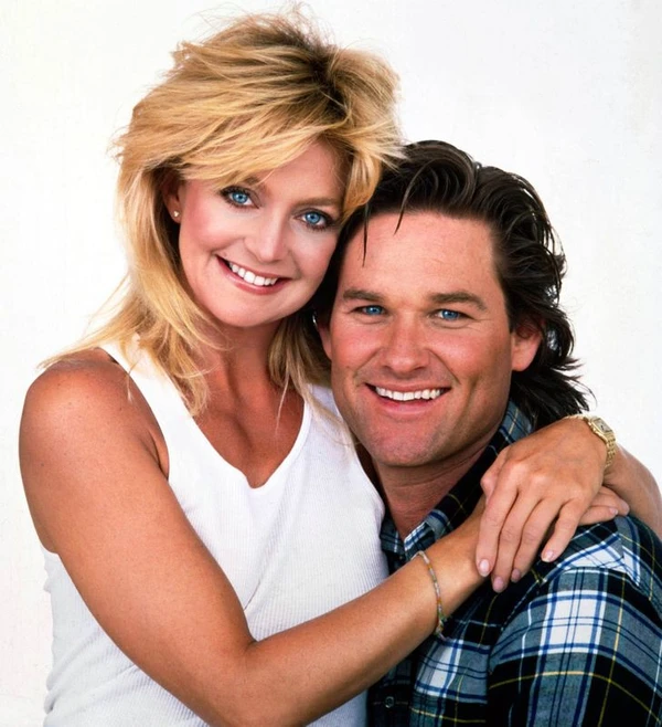 Goldie Hawn e Kurt Russell por Reprodução