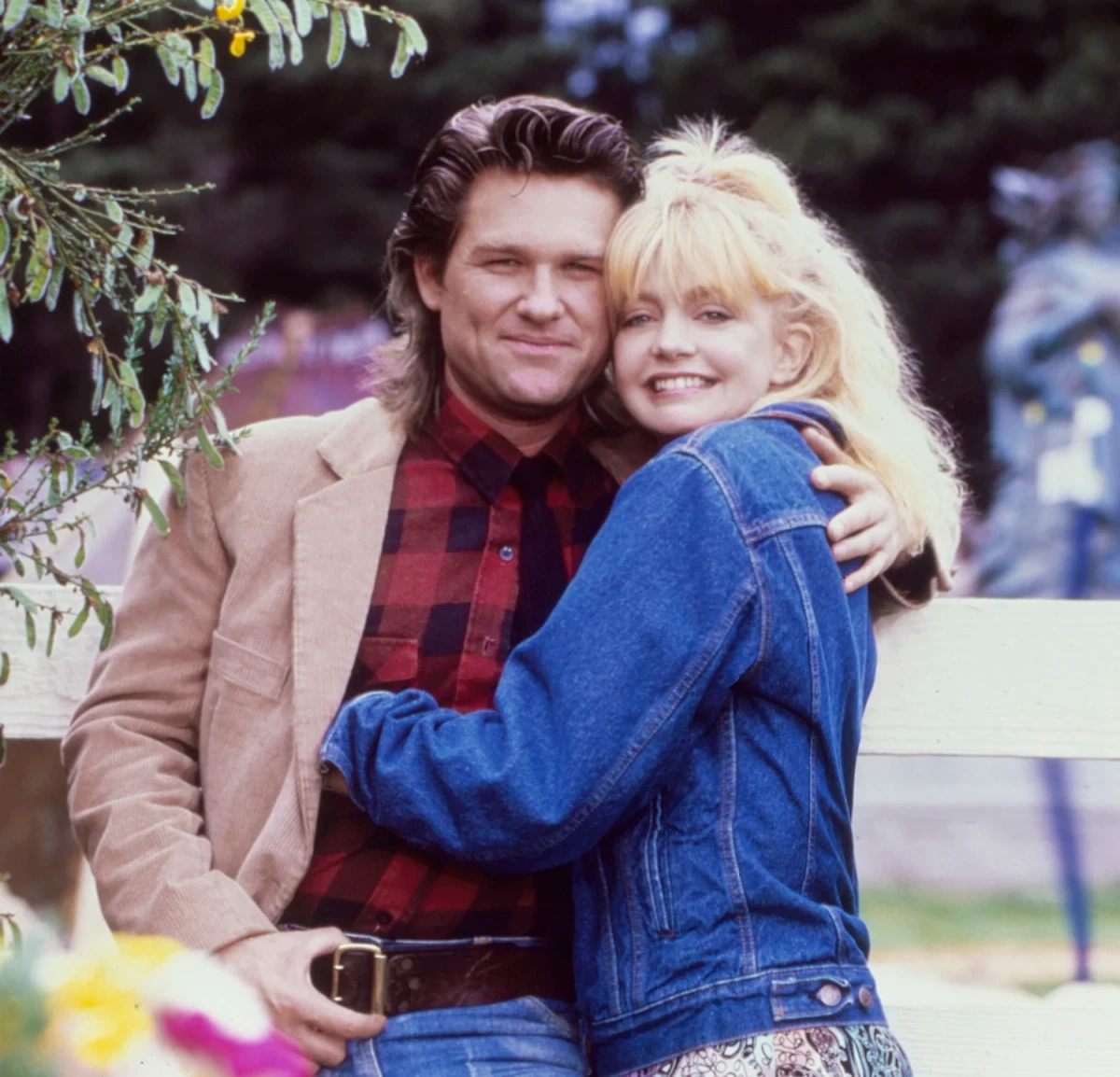 Goldie Hawn e Kurt Russell por Reprodução