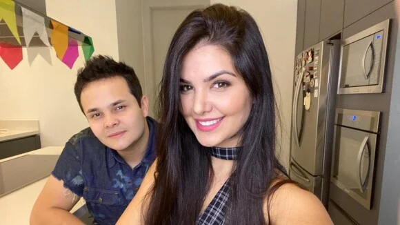 Matheus Aleixo e Paula Aires por Reprodução