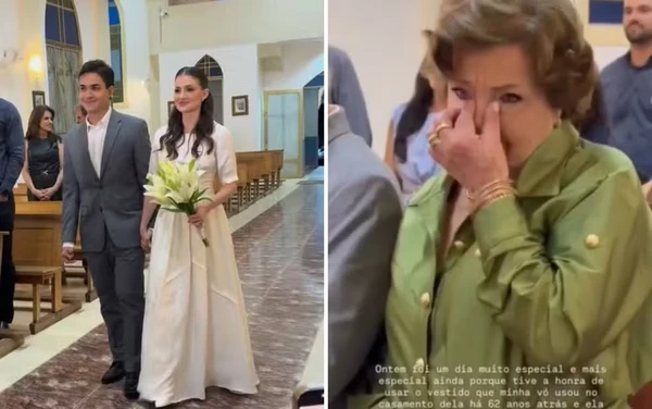 Neta fez homenagem para a avó