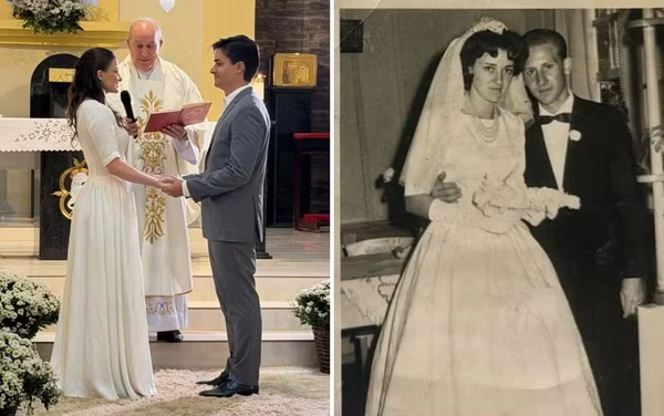 Neta fez homenagem para a avó por Reprodução