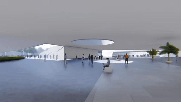 Veja imagens das obras e do projeto do megaestádio construído em El Salvador por Divulgação