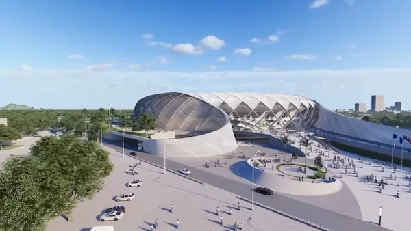 Veja imagens das obras e do projeto do megaestádio construído em El Salvador por Divulgação