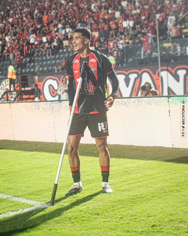 Vitória goleou o Coritiba no Barradão por Victor Ferreira/E. C. Vitória