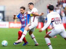 Imagem - No último lance do jogo, Bahia busca empate com o São Paulo fora de casa pelo Brasileirão