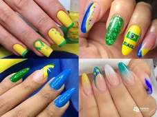 Imagem - Unhas para torcer pelo Brasil na Copa 2026: ideias criativas e cheias de estilo