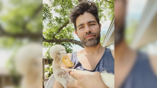 No rancho, o ator encontrou a paz de acordar e sentir que já está exatamente onde deveria estar, sem a pressão de 'acompanhar os outros' por Reprodução/Redes Sociais 