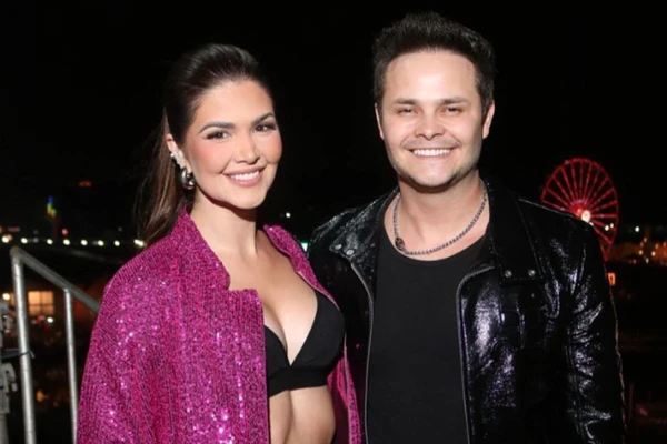 Ana Paula Aires e Matheus