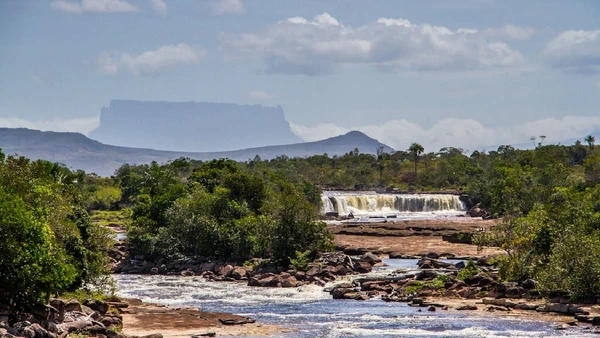 Canaima reúne rios, cachoeiras e tepuis, formações de topo plano que marcam a paisagem da Gran Sabana por Ederik Palencia Ferreira / Pexels