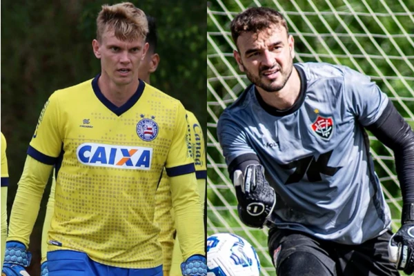 Douglas Friederich e Gabriel Vasconcelos estão entre os piores goleiros do Brasileirão na última década