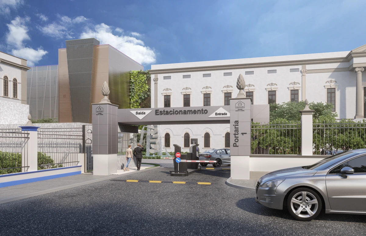 Hospital  Santa Izabel vai inaugurar novo portal de acesso; veja imagens