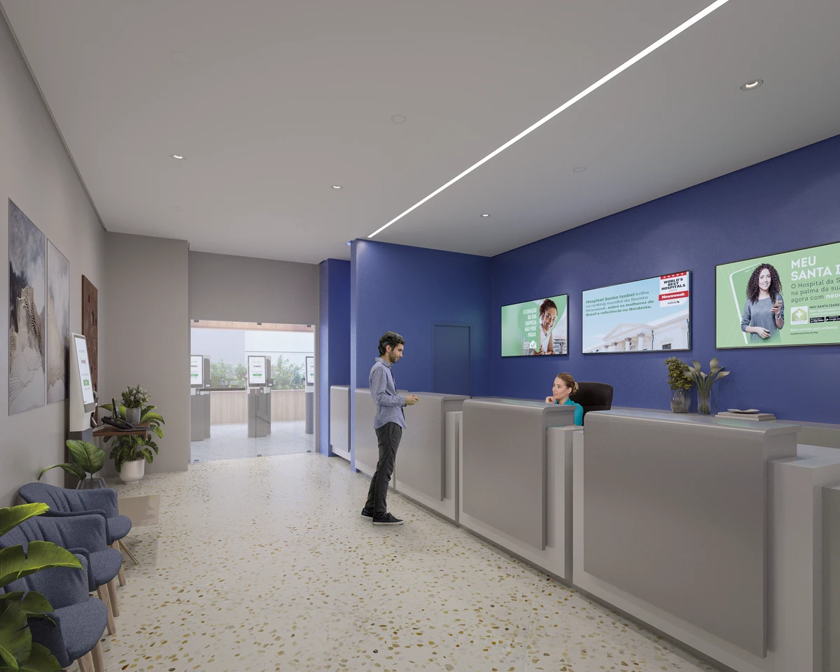 Hospital  Santa Izabel vai inaugurar novo portal de acesso; veja imagens por Divulgação