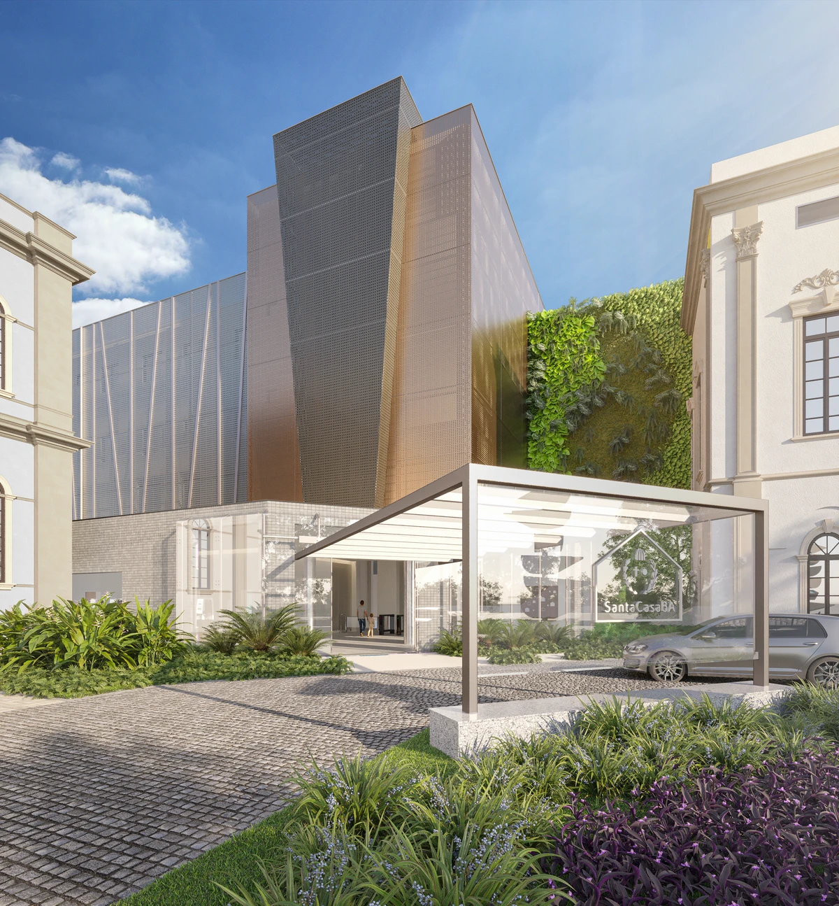 Hospital  Santa Izabel vai inaugurar novo portal de acesso; veja imagens por Divulgação