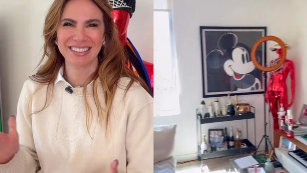 Luciana Gimenez mostra apartamento em Nova York com o filho e vista privilegiada por Reprodução