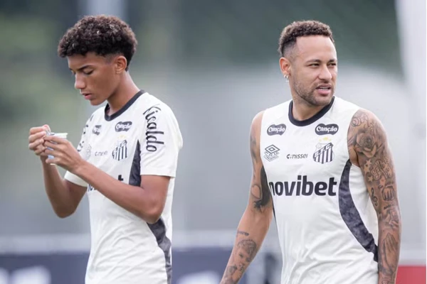 Robinho Jr e Neymar