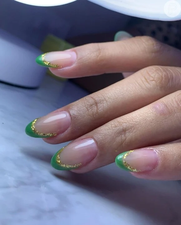 Sugestões de unhas para a Copa do Mundo por Reprodução/Instagram
