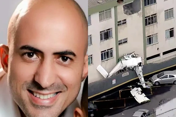 Wellington de Oliveira Pereira morreu após a colisão da aeronave