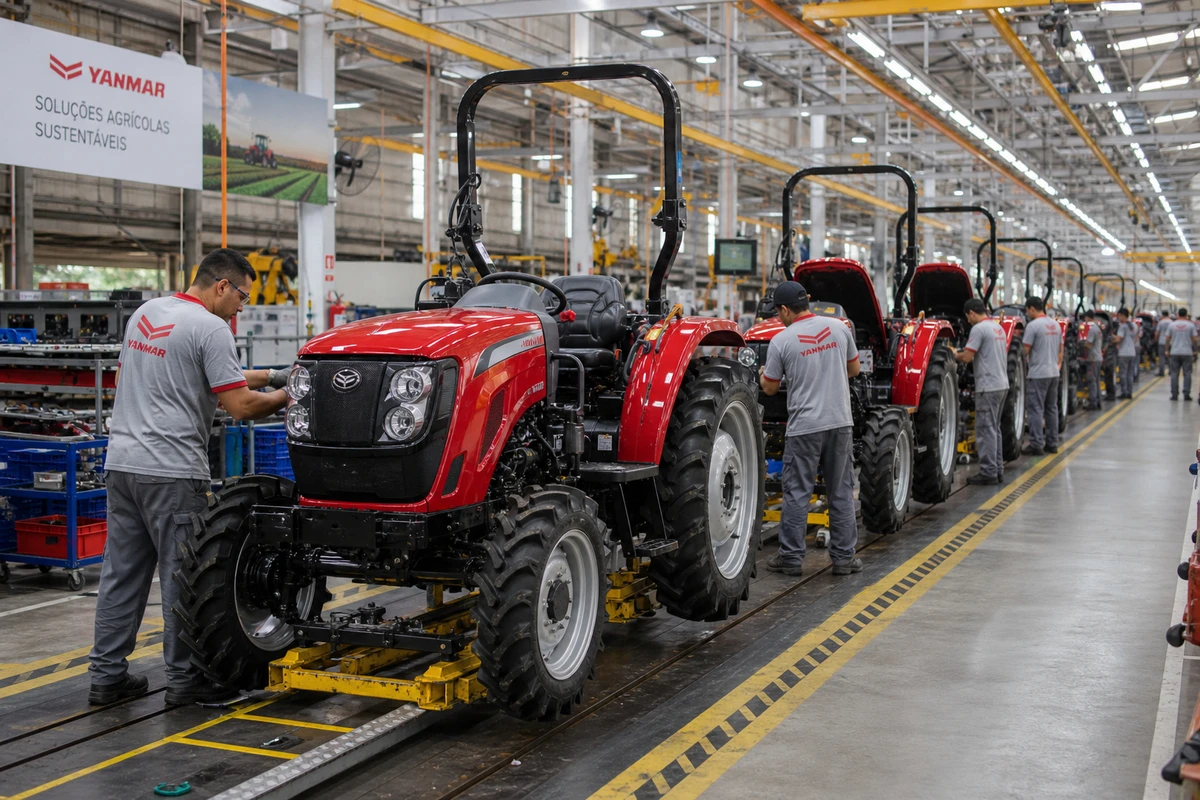 Yanmar vai abrir nova fábrica no Brasil por Divulgação