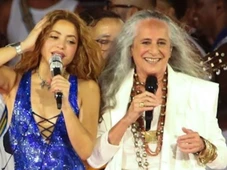 Imagem - Maria Bethânia expõe áudio de Shakira após show histórico no Rio e revela bastidores do encontro