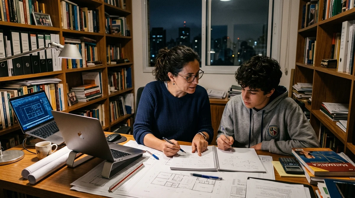 A mãe de Capricórnio: o exemplo de determinação - A base sólida e o senso de responsabilidade que a mãe de Capricórnio transmite por Imagem gerada por IA