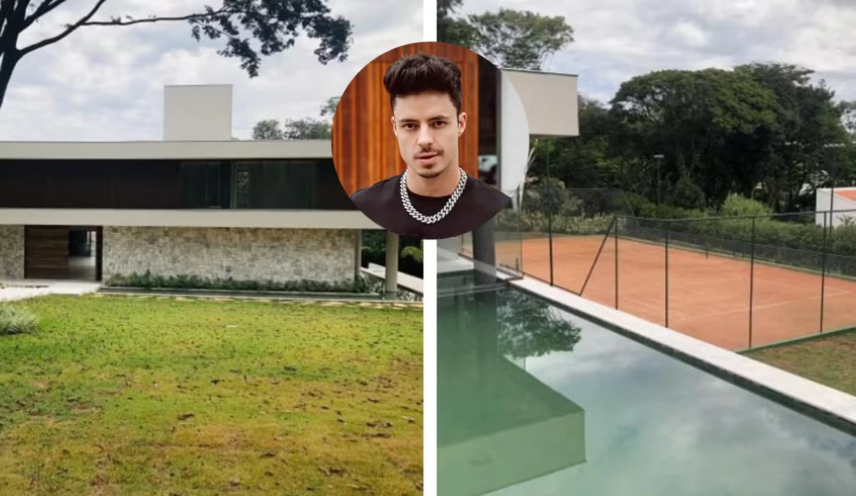 A mansão do youtuber Enaldinho por Imobiliária Morar Bem/Reprodução