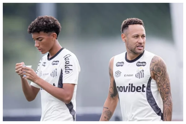 Após treta em campo, representantes do atacante Robinho Jr., de 18 anos, enviam notificação extrajudicial ao Santos