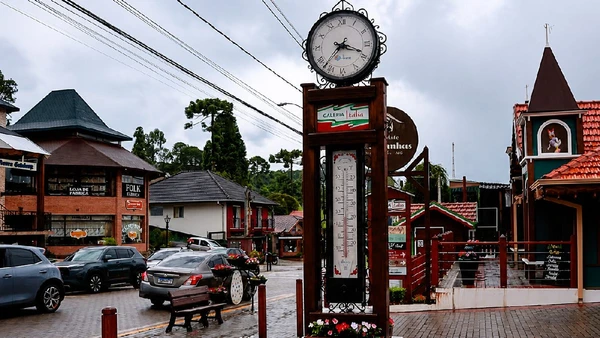 Cidade registrou -1,0°C em 2025 e já teve registros de neve