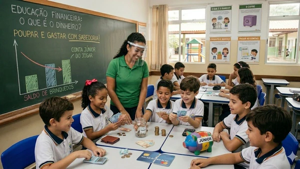 Educação financeira na escola  Fonte: Agência Senado