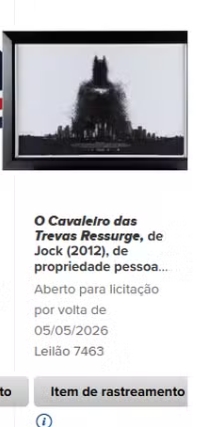 Leilão beneficente de Matthew Perry por Reprodução/Heritage Auctions