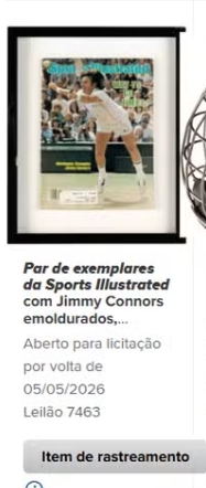 Leilão beneficente de Matthew Perry por Reprodução/Heritage Auctions