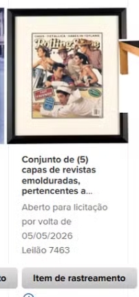 Leilão beneficente de Matthew Perry por Reprodução/Heritage Auctions