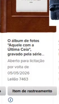 Leilão beneficente de Matthew Perry por Reprodução/Heritage Auctions