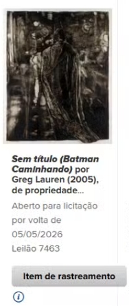 Leilão beneficente de Matthew Perry por Reprodução/Heritage Auctions