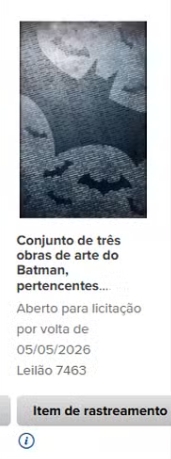 Leilão beneficente de Matthew Perry por Reprodução/Heritage Auctions