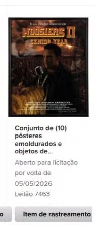 Leilão beneficente de Matthew Perry por Reprodução/Heritage Auctions