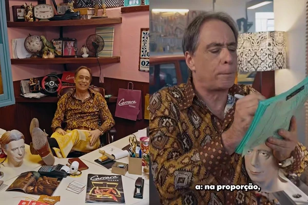 Pedro Cardoso revive icônico personagem de 